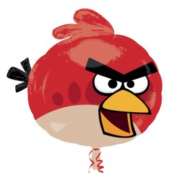 Angry Birds Red Birds Street Treat Shape Flat (21" X 20") (10ct)