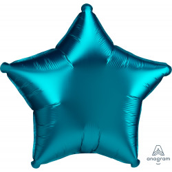 Aqua Satin Luxe Star Standard S15 Flat A