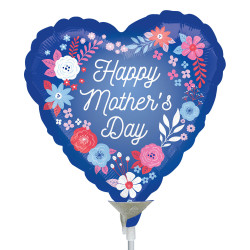 Artful Florals Happy Mother's Day 9" A15 Flat