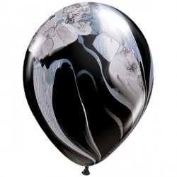 Black & White 11" Superagate (25ct) Ypm