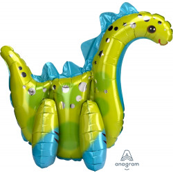 Brontosaurus Multi Balloon A75 Pkt (19" X 23")