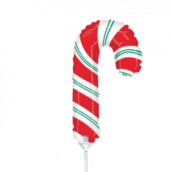 Candy Cane 14" Mini Shape Flat