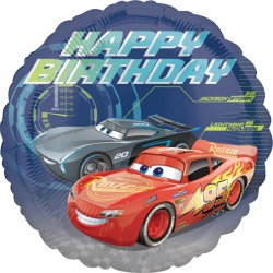 Cars 3 Birthday Standard S60 Pkt