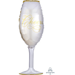 Champagne Glass Shape P30 Pkt (14" X 38")