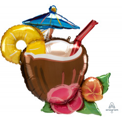 Coconut Pina Colada Shape P35 Pkt (30" X 28")