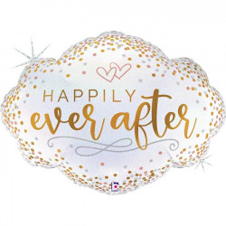 Confetti Happily Ever After 36" Shape F Pkt