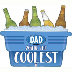 Coolest Dad Cooler 33" Grabo Shape D Pkt