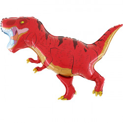 Dino T-rex Red Grabo Shape Flat