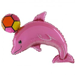 Dolphin Pink Grabo 30" Shape Flat