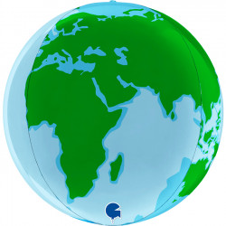 Earth Globe 15" Pkt