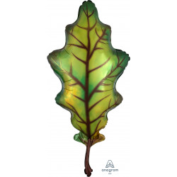 Fall Green Oak Leaf Shape P30 Pkt (20" X 42")