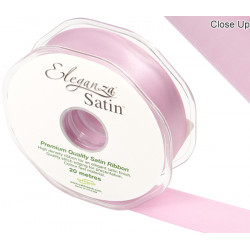 Fashion Pink Eleganza Double Faced Satin Ribbon 25mm X 20m
