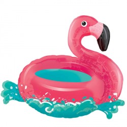 Floating Flamingo Shape P35 Pkt (30" X 27")