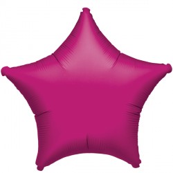 Fuchsia Metallic Star Standard S15 Flat A