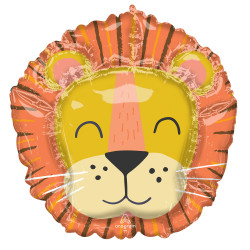 Get Wild Lion Shape P35 Pkt (28" X 27")