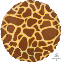 Giraffe Print Animalz Circle Standard S18 Flat A