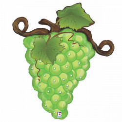 Grapes Green Linky 31" Shape C Pkt