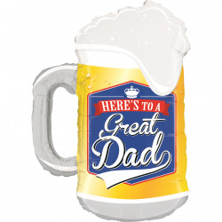 Great Dad Beer Mug 34" Grabo Shape C Pkt