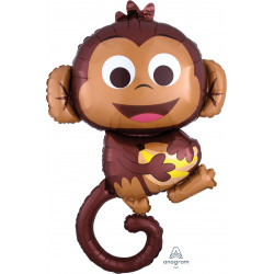 Happy Monkey Shape P35 Pkt (25" X 36")