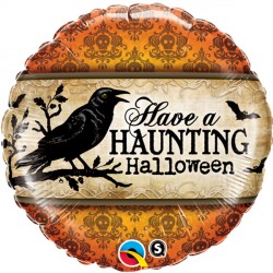 Have A Haunting Halloween 18" Pkt If