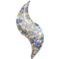 Holographic Fireworks Curves 42" D29 Flat (3ct)