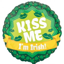 Kiss Me I'm Irish Standard S40 Pkt