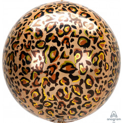 Leopard Print Animalz Orbz G20 Pkt (15" X 16")