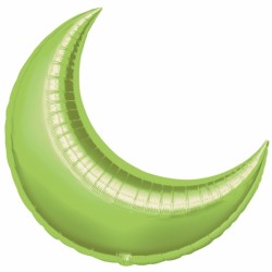 Lime Green Crescent 17" D11 Flat (5ct)