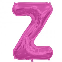 Magenta Letter Z Shape 16" Pkt