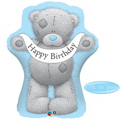 Me To You Tatty Teddy Birthday Banner 36" Shape Group C Pkt Yzp