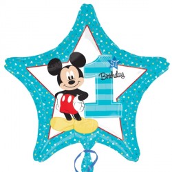 Mickey Mouse 1st Birthday Standard S60 Pkt