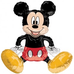 Mickey Mouse Sitter Multi Balloon P50 Pkt (18" X 18")