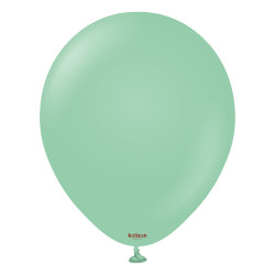 Mint Green 12" Standard Pastel Kalisan 100ct