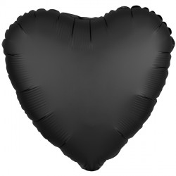 Onyx Satin Luxe Heart Standard S15 Flat A