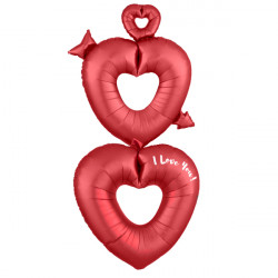 Open Hearts Multi-balloon P70 Pkt (29" X 63")