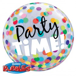 Party Time! Colourful Dots 22" Single Bubble Yrv