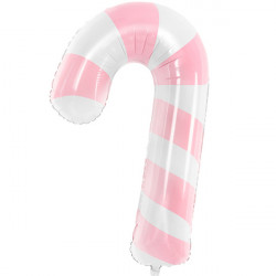 Pastel Pink Candy Cane 50cm X 82cm Pkt