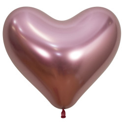 Pink Heart 909 14" Sempertex Reflex (50ct)