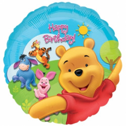 Pooh & Friends Happy Birthday 18"