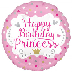 Princess Happy Birthday Standard S40 Pkt