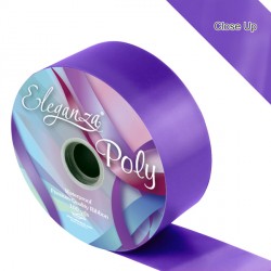 Purple 2" Eleganza Poly Ribbon 91m