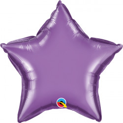 Purple Chrome Star 20" Flat Q Hk