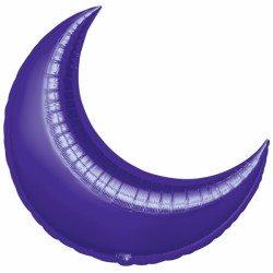 Purple Crescent 17" D11 Flat (5ct)