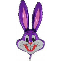 Rabbit Purple Grabo 36" Shape Flat