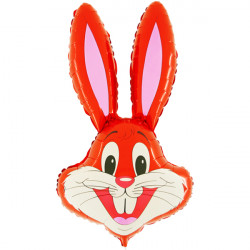 Rabbit Red Grabo 36" Shape Flat