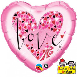 Rachel Ellen Love Little Hearts 18 Inch Pkt