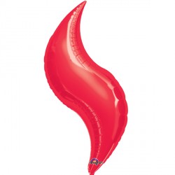 Red Curves 28" D19 Flat (3ct)