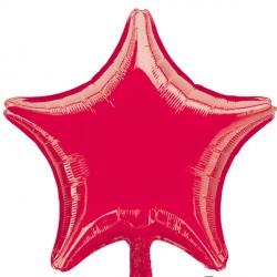 Red Metallic Star Standard S15 Flat A