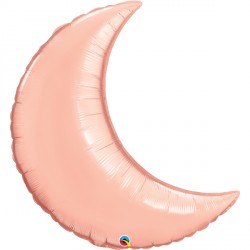 Rose Gold Crescent Moon 35" Flat Hu