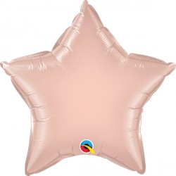 Rose Gold Star 9" Flat Q Gy